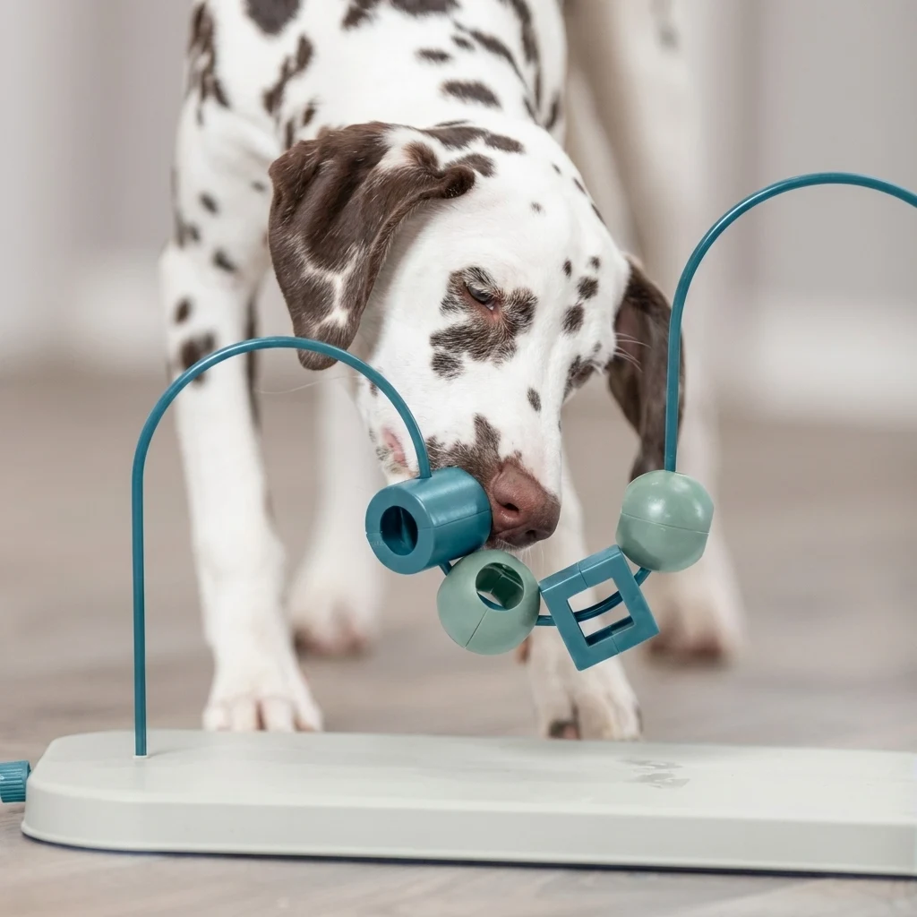 TRIXIE TRIXIE Skills Loop Hunde-Puzzle-Spielzeug | Interaktives Leckerli-Suchspiel – Bild 4