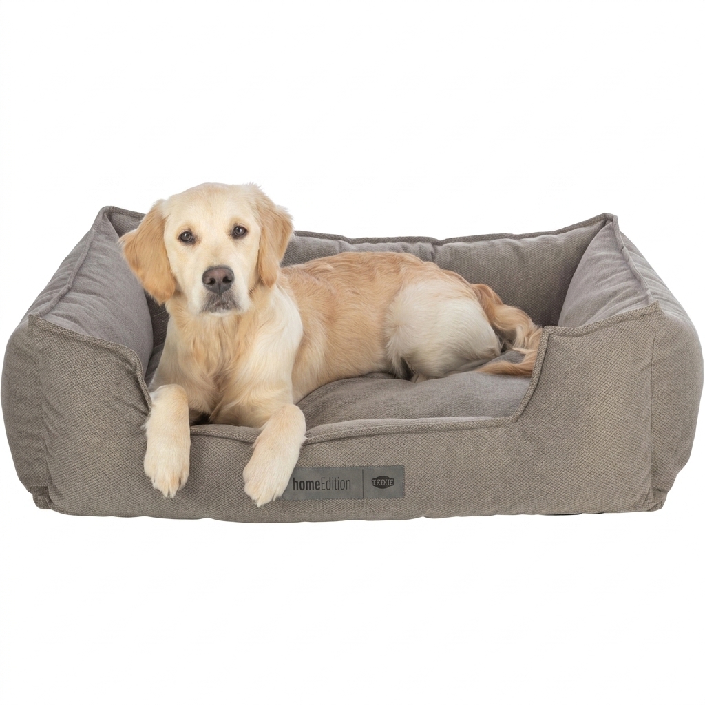 TRIXIE TRIXIE Vital Liano Orthopädisches Hundebett | Weiches Haustierbett 60×50cm – Hundebedarf bei Touhous