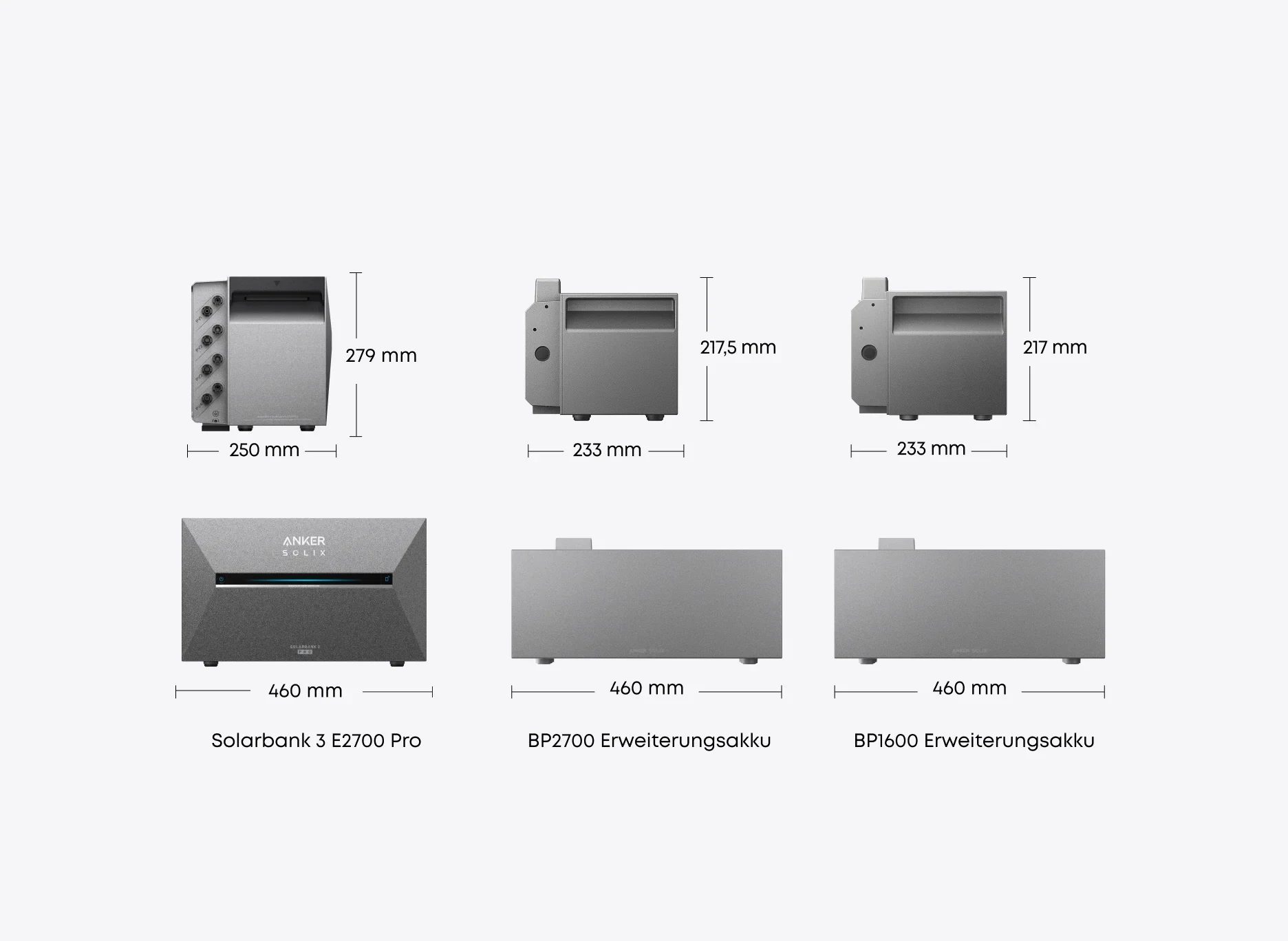 Anker Anker Solarbank 3 E2700 Pro Balkonkraftwerk-Speicher, 4 MPPT, 3.600 W Solareingang, 1.200 W – Bild 5
